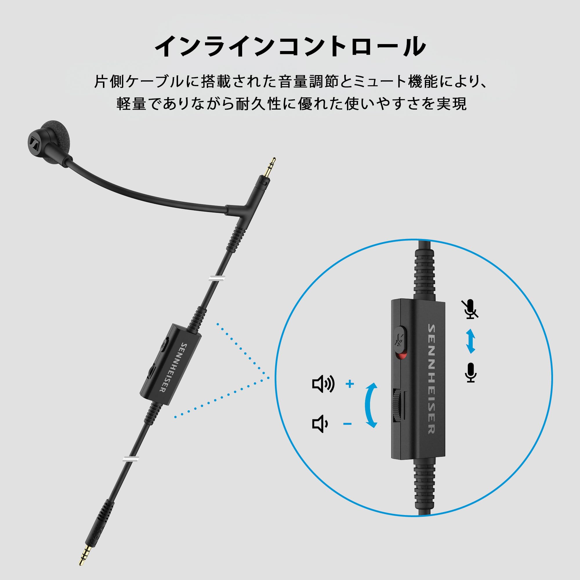 Amazon | ゼンハイザー(Sennheiser) HD 500 BAM アドオンブームアーム
